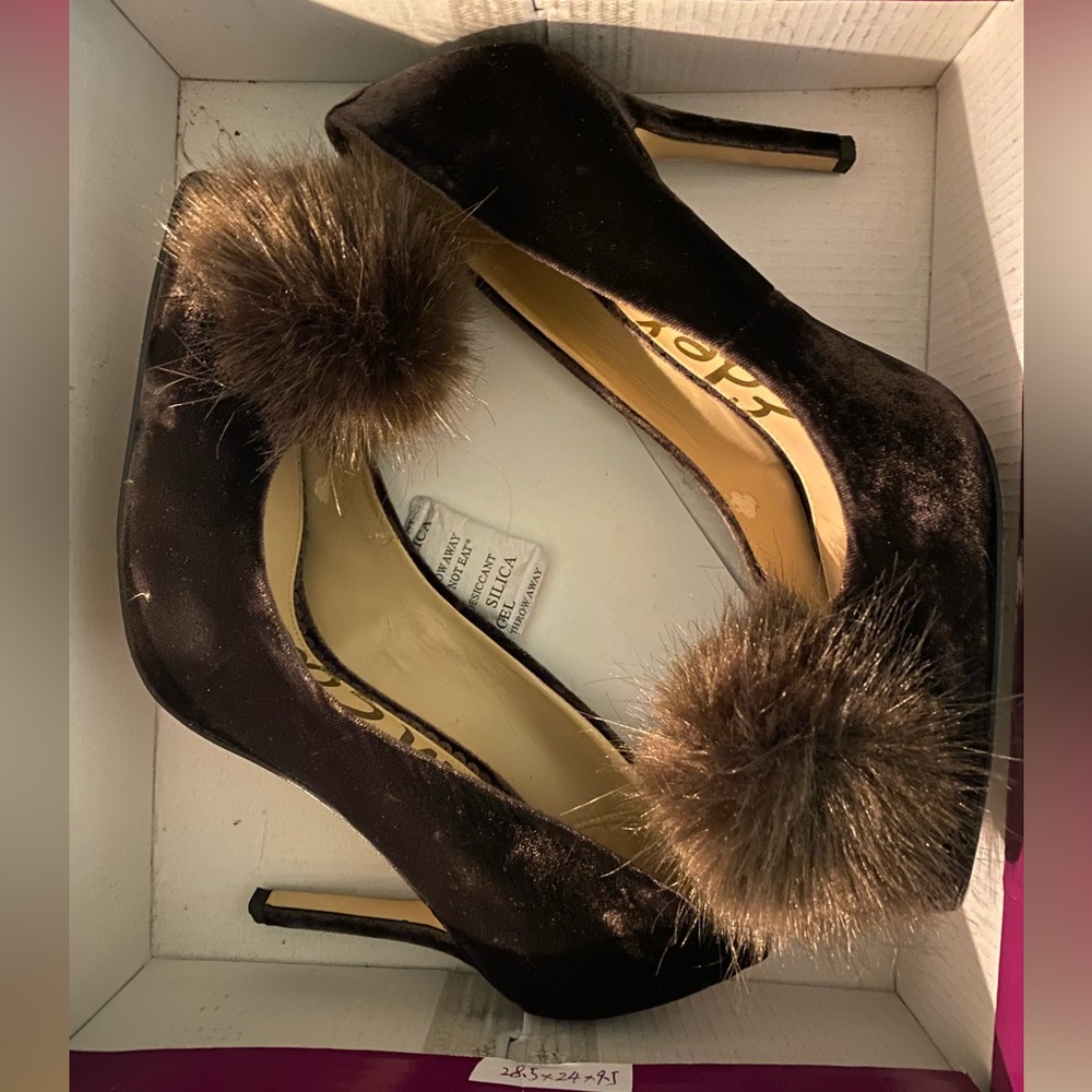 Sam Edelman Chocolate Brown Pumps